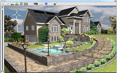 Punch! Home & Landscape Design Essentials v22 - Windows